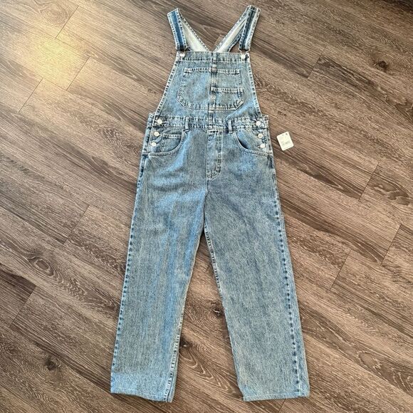 Free People We The Free Overalls New - Picture 1 of 7